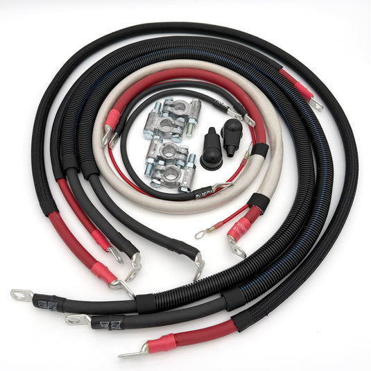 Ford Powerstroke 7.3 Diesel - F250/F350 Battery Cable Kit (1999-2003)