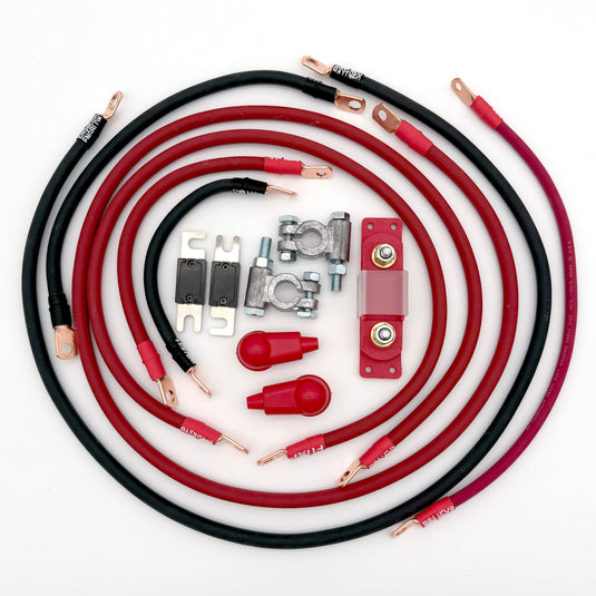 Toyota Tacoma Big 7 Battery Cables Kit (Gen 1 - 1995-2004)