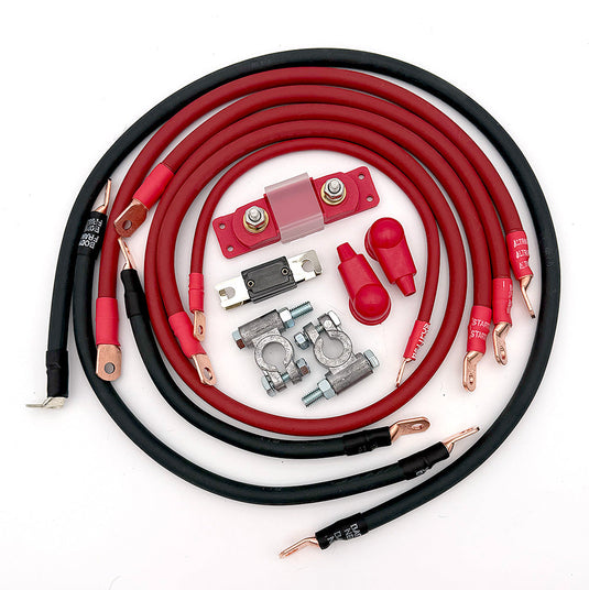 Toyota Land Cruiser Big 7 Battery Cable Kit (FZJ80 - 1993-1997)