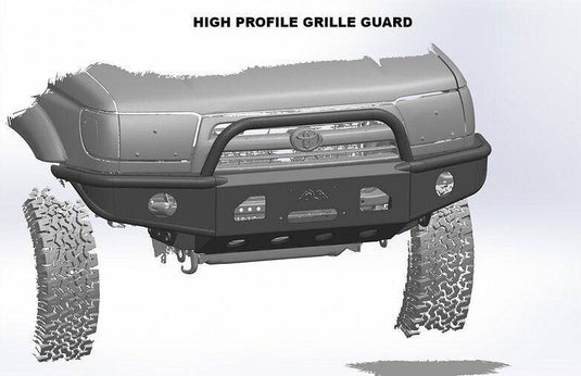 1996-2004 1st Gen Tacoma Alpha Front Bumper - DIY Kit