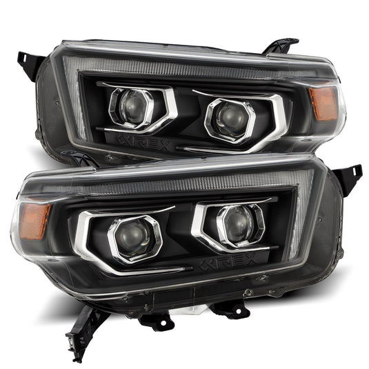 10-13 Toyota 4Runner PRO-Series Projector Headlights Black