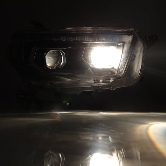 10-13 Toyota 4Runner PRO-Series Projector Headlights Alpha-Black