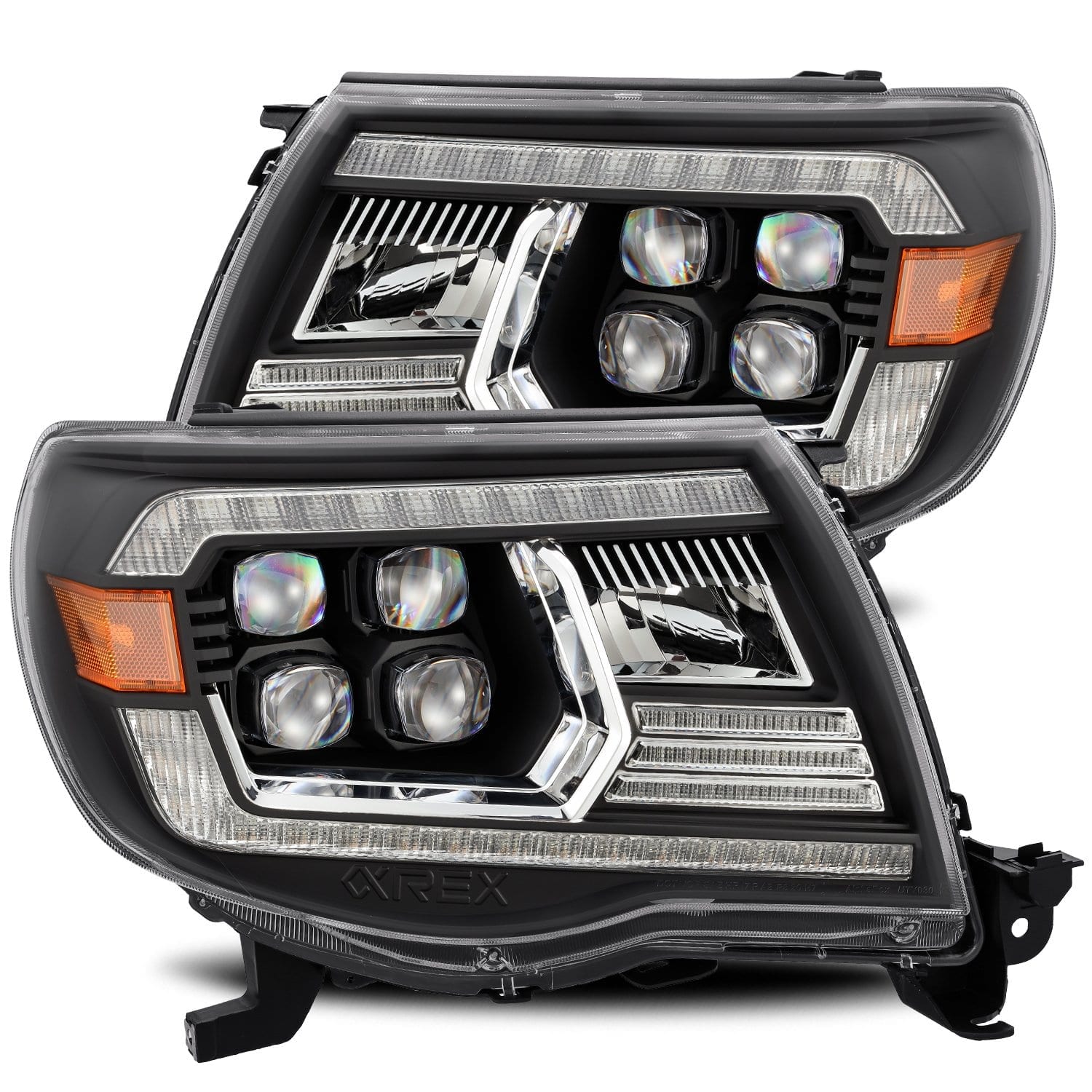 05-11 Toyota Tacoma NOVA-Series LED Projector Headlights Black