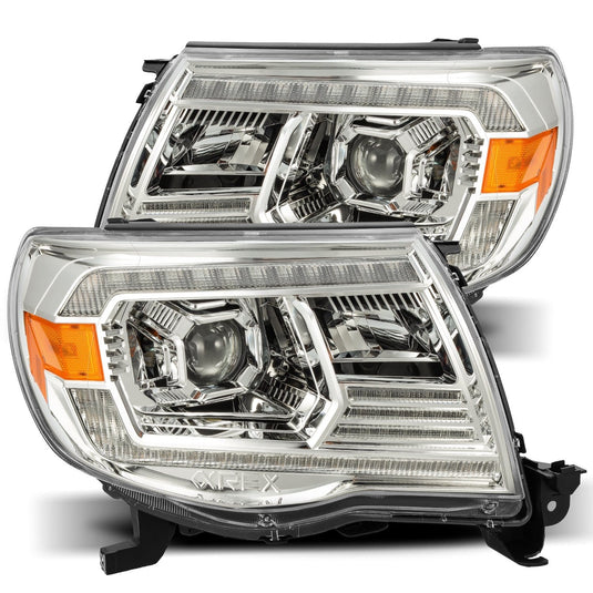 05-11 Toyota Tacoma PRO-Series Projector Headlights Chrome