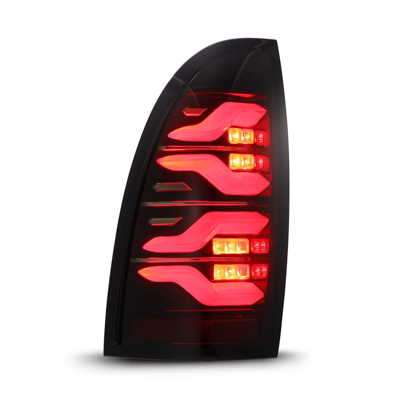 Load image into Gallery viewer, 05-15 Toyota Tacoma LUXX-Series LED Tail Lights Black-Red
