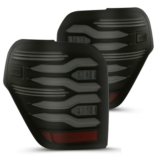 10-21 Toyota 4Runner LUXX-Series LED Tail Lights Black