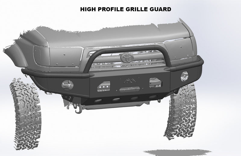 Load image into Gallery viewer, 96-02 4Runner Closed Wing Hybrid Front Bumper - Welded
