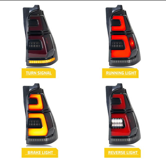 TEQ Offroad Sequential Tail Lights for 03-09 4Runners