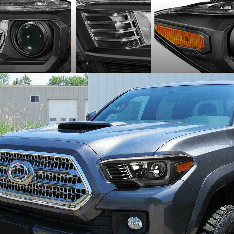 Load image into Gallery viewer, OEM Style Blackout Projector Headlights - 2016+ Toyota Tacoma - Yota Nation
