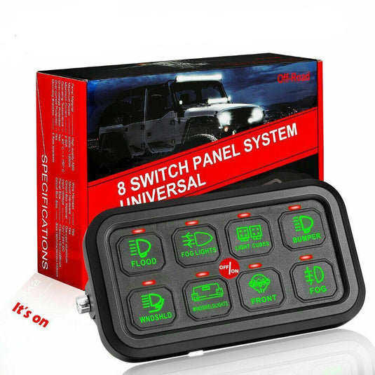8 Gang Switch Panel and External Fuse Box - Yota Nation