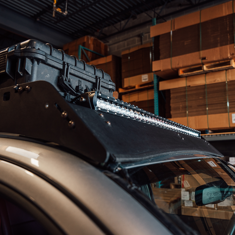 Load image into Gallery viewer, Sherpa Roof Rack Slim LED Light Bar Mounting Brackets
