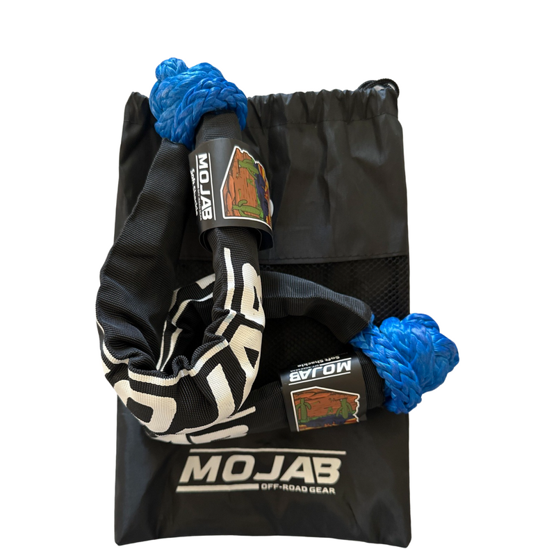 Load image into Gallery viewer, Soft Shackle 3/8&#39;&#39; x 22” with sleeve and bag (Set of 2 Shackles) (Lifetime Warranty)
