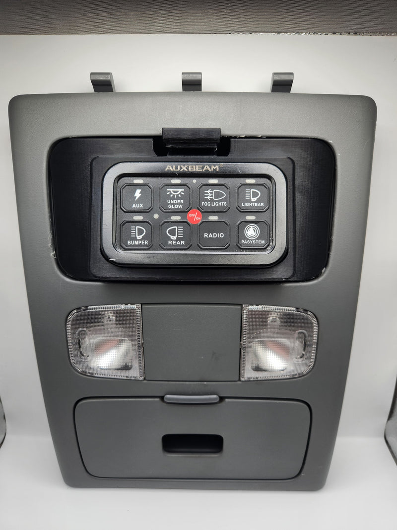 Load image into Gallery viewer, 2005-2011 Toyota Tacoma Auxbeam 6/8/8XL Overhead Switch Panel Mount
