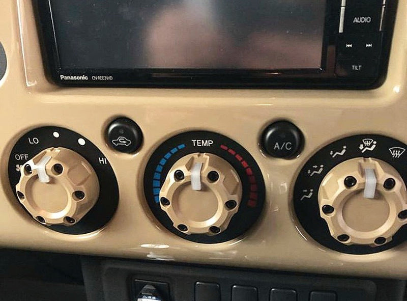 Load image into Gallery viewer, Climate Knobs (FJ Cruiser) - CEMENT
