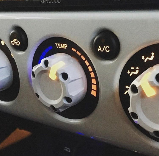 Climate Knobs (FJ Cruiser) - CEMENT