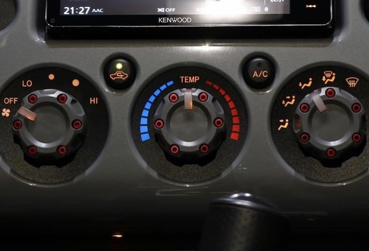 Load image into Gallery viewer, Climate Knobs (FJ Cruiser) - BLACK
