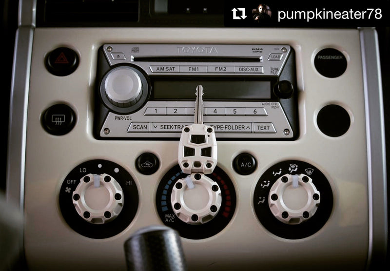 Load image into Gallery viewer, Climate Knobs (FJ Cruiser) - HERITAGE BLUE
