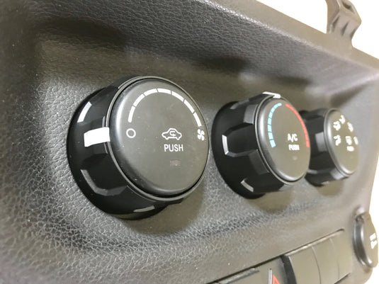 Climate Knobs (2011-2018 Wrangler JK) - BAJA YELLOW