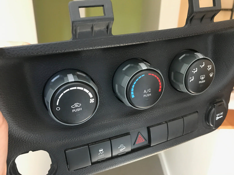 Load image into Gallery viewer, Climate Knobs (2011-2018 Wrangler JK) - ANVIL

