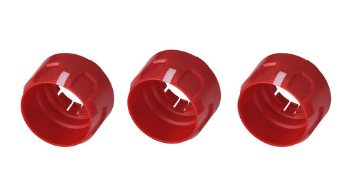 Climate Knobs (2011-2018 Wrangler JK) - RED