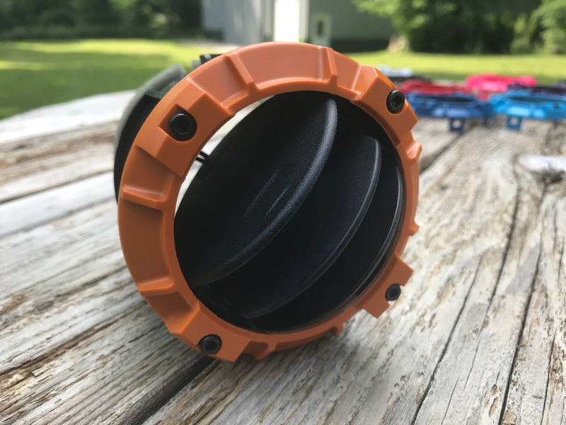 Load image into Gallery viewer, Vent Rings (2011-2018 Wrangler JK) - ORANGE
