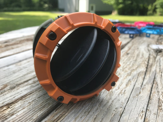 Vent Rings (2011-2018 Wrangler JK) - ORANGE