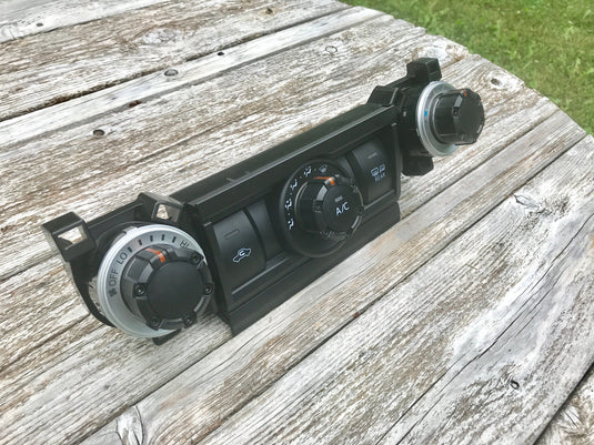 Climate Knobs (5th Gen 4Runner) - BLACK