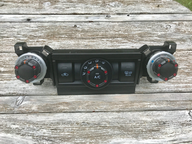 Load image into Gallery viewer, Climate Knobs (5th Gen 4Runner) - BLACK
