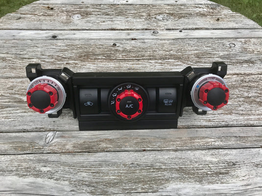 Climate Knobs (5th Gen 4Runner) - RED
