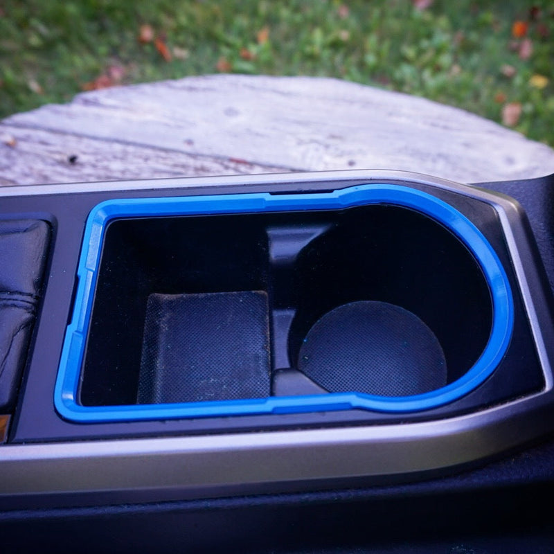 Load image into Gallery viewer, Cup Holder Ring (2016-2023 Tacoma) - VOODOO BLUE

