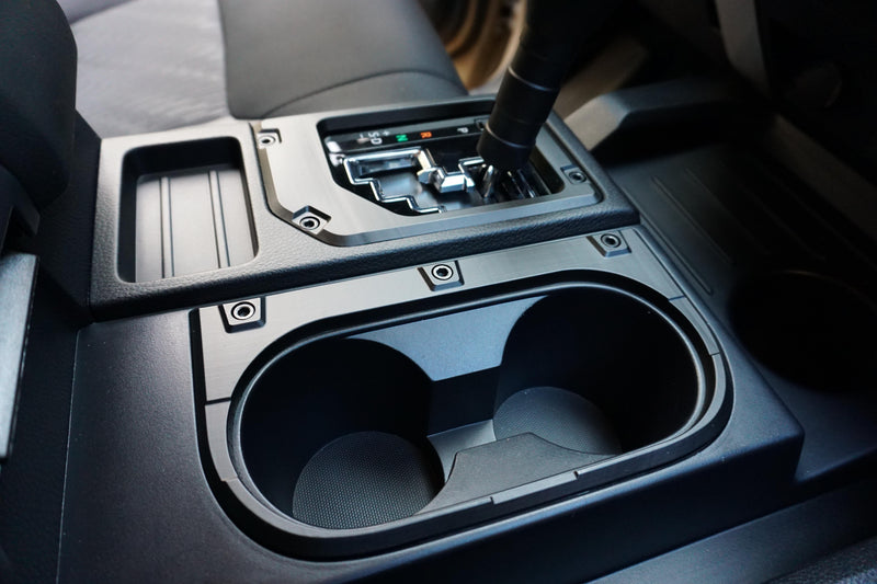 Load image into Gallery viewer, Cup Holder/Shifter Trim Rings (2014-2021 Tundra) - VOODOO BLUE
