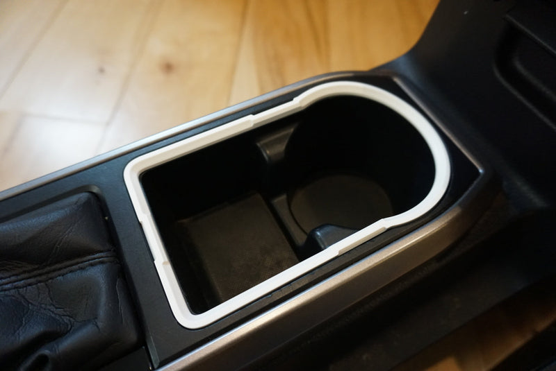 Load image into Gallery viewer, Cup Holder Ring (2016-2023 Tacoma) - WHITE
