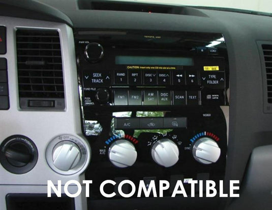 Climate Knobs (2007-2013 Tundra LIMITED) - 4 PACK - BLACK