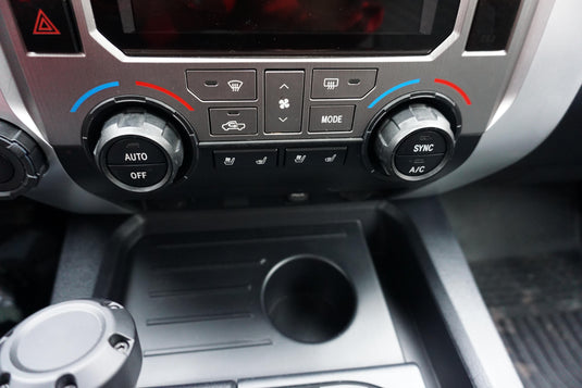Climate Knobs (2007-2013 Tundra LIMITED) - 4 PACK - WHITE