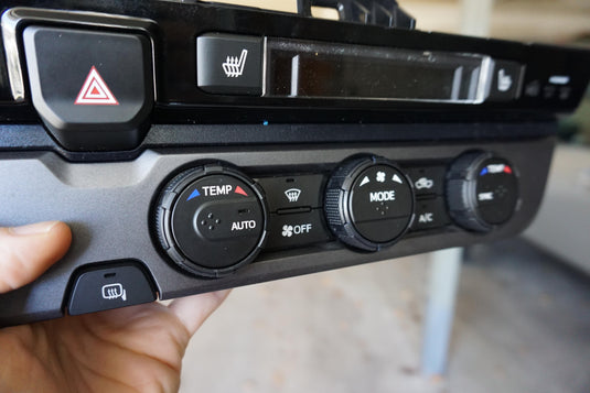 Climate Rings (2016-2023 Tacoma DUAL ZONE) - RED