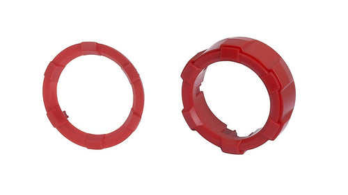 Start Button Ring + 4x4 Knob (2016-2023 Tacoma / 2020-2021 Tundra) - RED