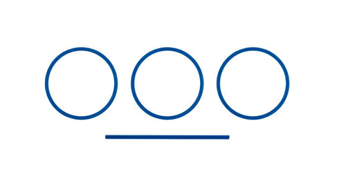 Climate Knob Trim Rings (2014-2021 Tundra) - VOODOO BLUE