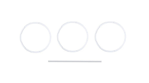 Climate Knob Trim Rings (2014-2021 Tundra) - WHITE