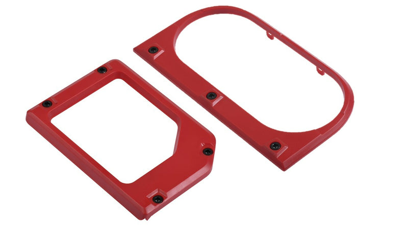Load image into Gallery viewer, Cup Holder/Shifter Trim Rings (2014-2021 Tundra) - RED
