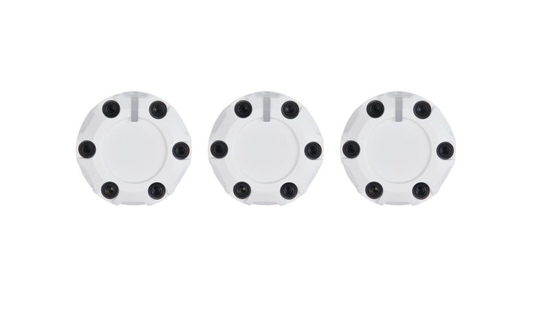 Load image into Gallery viewer, Climate Knobs (2014-2021 Tundra) - 3 PACK - WHITE

