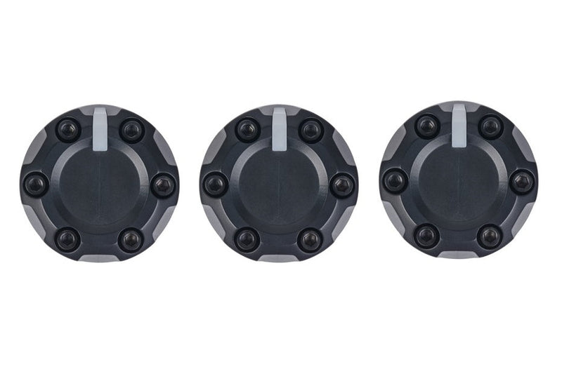 Load image into Gallery viewer, Climate Knobs (2005-2015 Tacoma) - 3 PACK - BLACK
