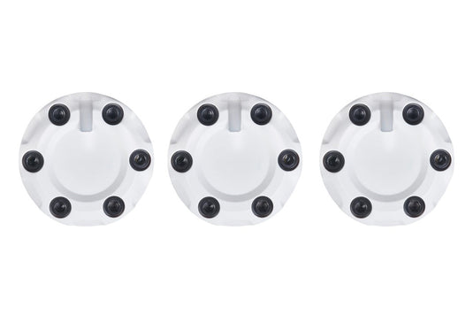 Climate Knobs (2005-2015 Tacoma) - 3 PACK - WHITE