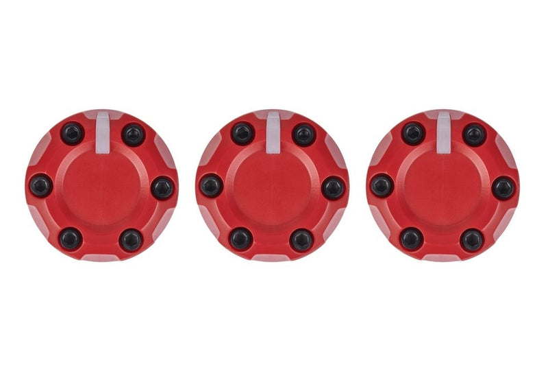 Load image into Gallery viewer, Climate Knobs (2005-2015 Tacoma) - 3 PACK - RED
