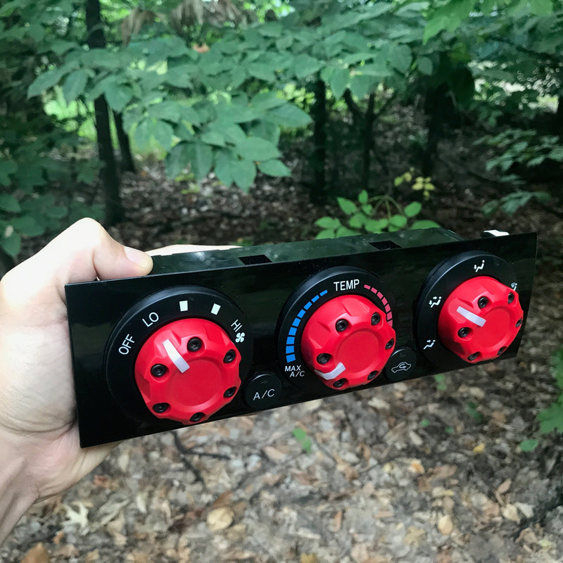 Load image into Gallery viewer, Climate Knobs (2005-2015 Tacoma) - 4 PACK - RED
