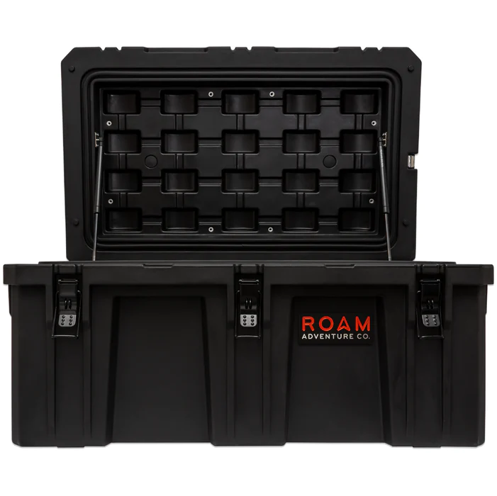 Load image into Gallery viewer, Roam 160L RUGGED BLACK CARGO CASE
