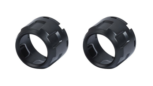 Climate Knobs (2014-2021 Tundra Dual Zone) - 2 PACK - BLACK