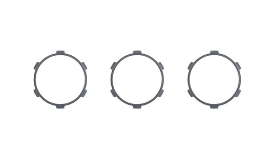 Climate Rings (2016-2023 Tacoma DUAL ZONE) - CEMENT