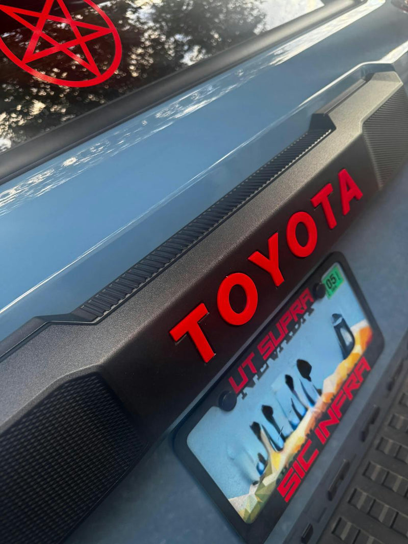 Load image into Gallery viewer, TOYOTA Rear Hatch Liftgate Acrylic Emblem Inlays - 2025+ 4Runner
