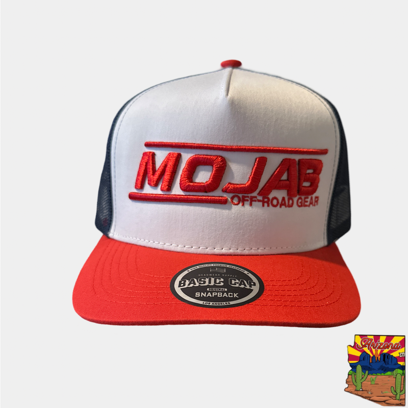 Load image into Gallery viewer, Mojab snap-back Trucker Hat Flag edition
