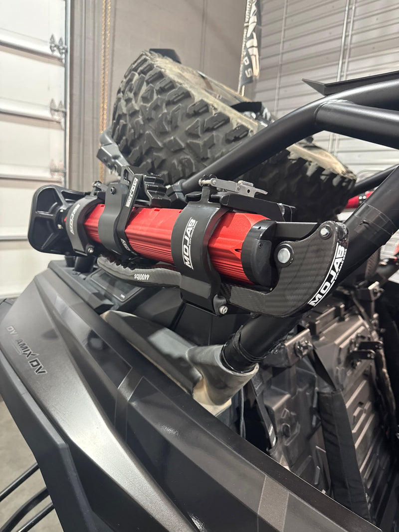 Load image into Gallery viewer, CarbonPro Compact Hydraulic Jack with Mounting Clamps MLH 32&#39;&#39;
